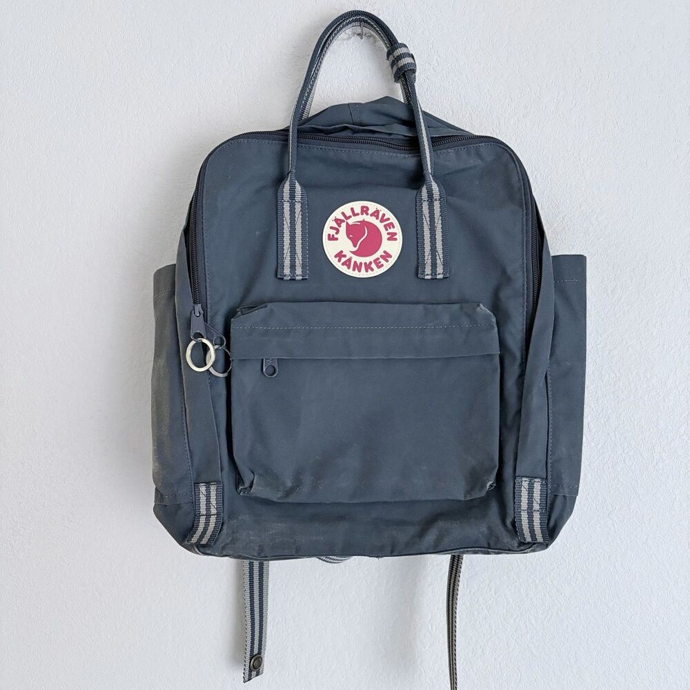 Fjallraven Kanken 16L Everyday Backpack Greyish Blue
